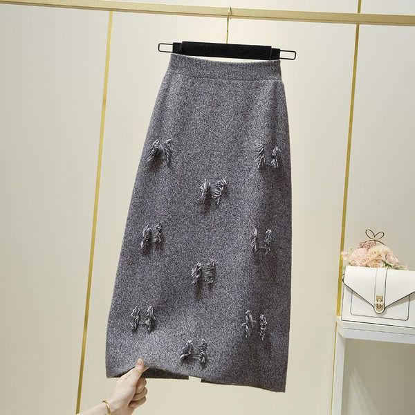 skirts brushed fur knitted skirt women's autumn winter high waist mid-length split a-line vintage sweater jupe y1161, Black
skirts brushed fur knitted skirt women's autumn winter high waist mid-length split a-line vintage sweater jupe y1161, Black