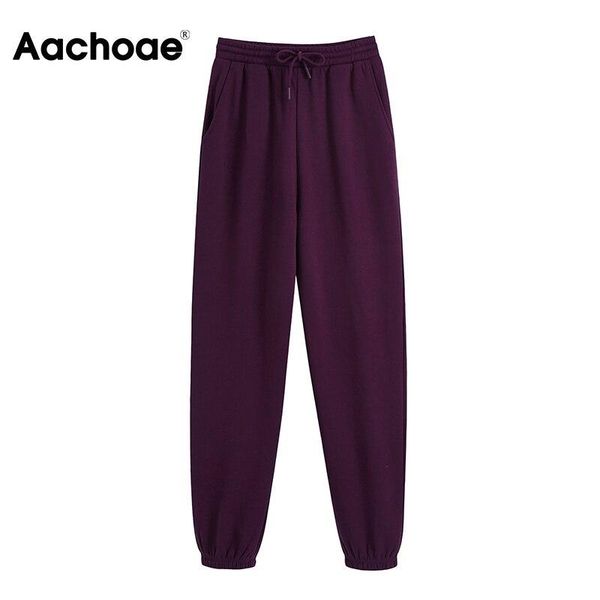 aachoae solid casual sweatpants women drawstring loose joggers pants female full length sport style lady trousers pantalon femme women', Black;white
aachoae solid casual sweatpants women drawstring loose joggers pants female full length sport style lady trousers pantalon femme women', Black;white