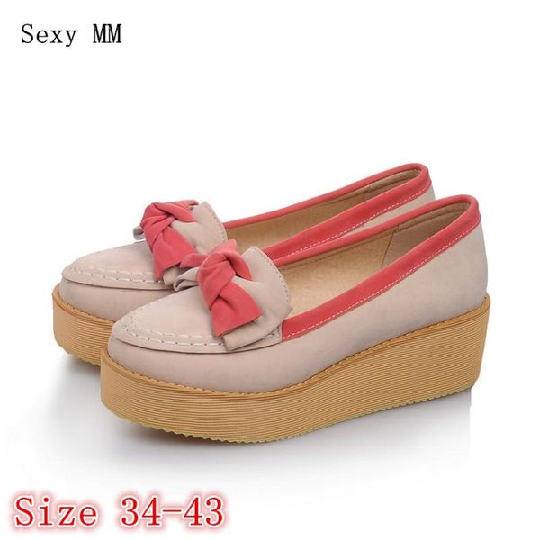 slip on shoes platform women wedges high heels casual wedge heel plus size 34 - 40 41 42 43 dress, Black
slip on shoes platform women wedges high heels casual wedge heel plus size 34 - 40 41 42 43 dress, Black