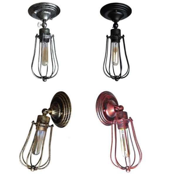 wall lamps antique e27 lights industrial black bronze metal wire cage lighting retro adjustable aisle el farmhouse cafe loft sconce
wall lamps antique e27 lights industrial black bronze metal wire cage lighting retro adjustable aisle el farmhouse cafe loft sconce