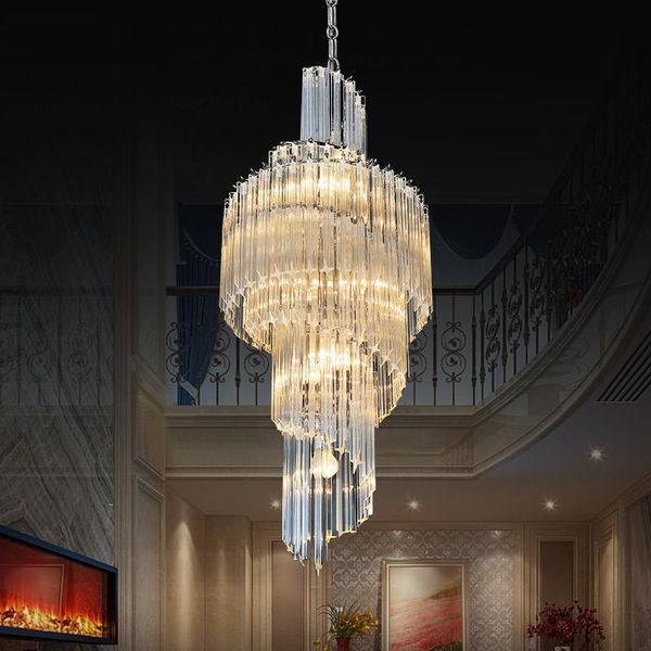 pendant lamps villa chandelier duplex building crystal light post-modern luxury stairs long hollow leap shop atmospheric
pendant lamps villa chandelier duplex building crystal light post-modern luxury stairs long hollow leap shop atmospheric