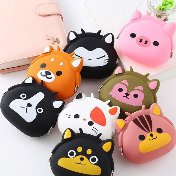 storage bags small coin purse bag candy color key case creative cute animal cartoon silicone girl wholesale
storage bags small coin purse bag candy color key case creative cute animal cartoon silicone girl wholesale