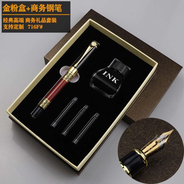the pen classic business wooden gift set metal calligraphy fine brush high end ink bag pen
the pen classic business wooden gift set metal calligraphy fine brush high end ink bag pen