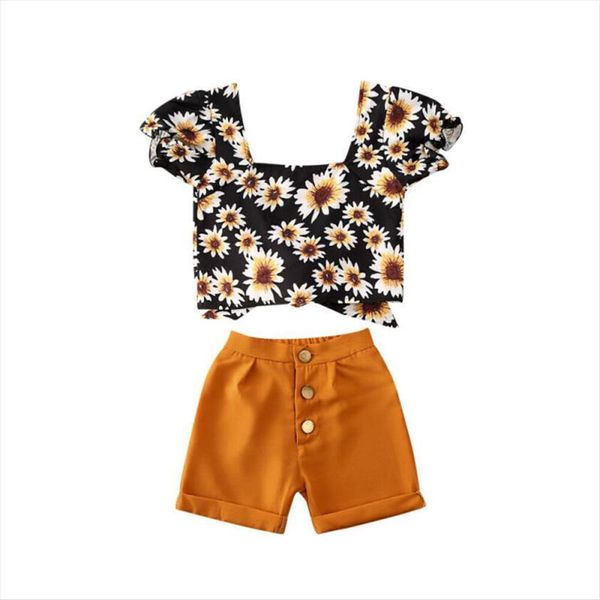 1 6y toddler kids baby girl clothes sets daisy floral print crop shorts pants outfit summer, White
1 6y toddler kids baby girl clothes sets daisy floral print crop shorts pants outfit summer, White