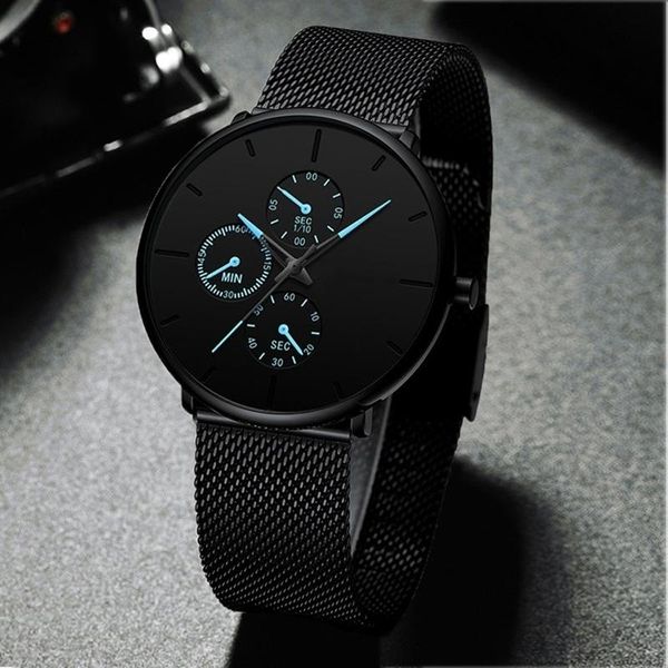 wristwatches alloy mesh belt watch simple fake three-eye casual quartz watches, Slivery;brown
wristwatches alloy mesh belt watch simple fake three-eye casual quartz watches, Slivery;brown