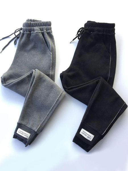 women's pants & capris 2021 winter european goods tide net red harlan casual bf beam large size plus velvet sports women, Black;white
women's pants & capris 2021 winter european goods tide net red harlan casual bf beam large size plus velvet sports women, Black;white
