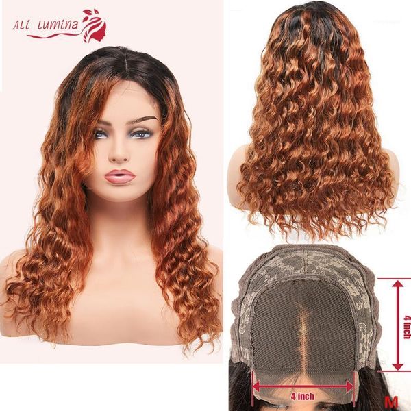 ombre lace closure wig color remy deep wave 180% 1b30 human hair with baby bang brazilian 30 inch1, Black;brown
ombre lace closure wig color remy deep wave 180% 1b30 human hair with baby bang brazilian 30 inch1, Black;brown