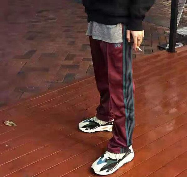 autumn winter needles sweatpants men women drawstring ribbon striped pants awge velvet warm casual trousers men's, Black
autumn winter needles sweatpants men women drawstring ribbon striped pants awge velvet warm casual trousers men's, Black