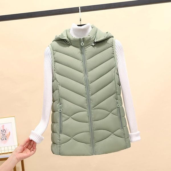 women's vests 2021 autumn and winter women vest thick student cotton coats plus size 5xl lady clothing warm waistcoat, Black;white
women's vests 2021 autumn and winter women vest thick student cotton coats plus size 5xl lady clothing warm waistcoat, Black;white