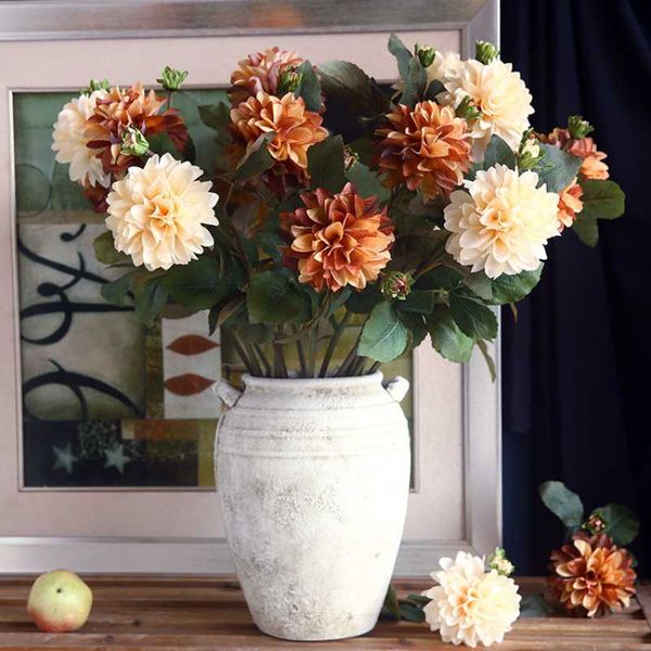 decorative flowers & wreaths 2 heads dahlias artificial branch for diy home floral arrangement fake wedding party decoration ornament
decorative flowers & wreaths 2 heads dahlias artificial branch for diy home floral arrangement fake wedding party decoration ornament