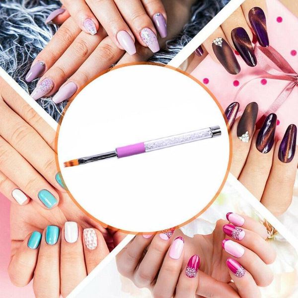 white diamond nail pen art brush acrylic polish tips carving handle manicure tools rhinestone too p6r7 brushes, Yellow
white diamond nail pen art brush acrylic polish tips carving handle manicure tools rhinestone too p6r7 brushes, Yellow