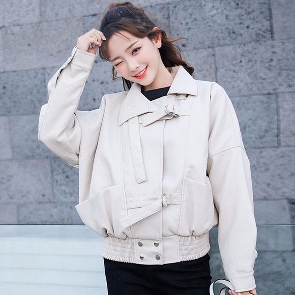 women's leather & faux trendy spring autumn women jacket batwing sleeve slim vintage punk pu bf jackets short basic bomber coats, Black
women's leather & faux trendy spring autumn women jacket batwing sleeve slim vintage punk pu bf jackets short basic bomber coats, Black