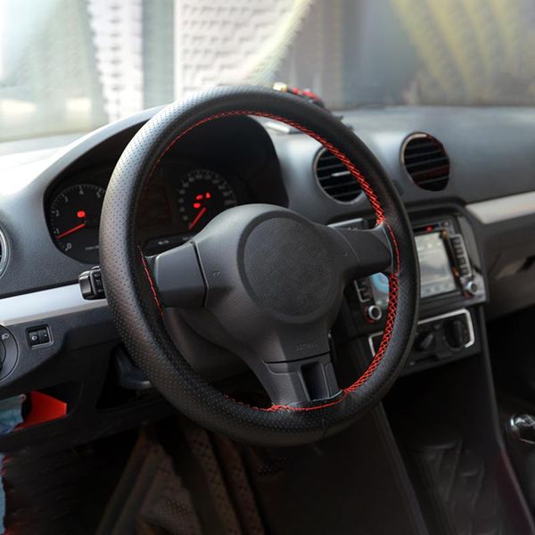 steering wheel covers diy texture soft car braid cover needles and thread artificial leather accessory
steering wheel covers diy texture soft car braid cover needles and thread artificial leather accessory