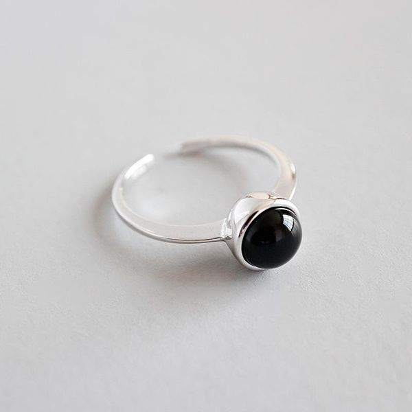 cluster rings 100% authentic pure 925 sterling silver black agate stone ring fine jewelry party j28, Golden;silver
cluster rings 100% authentic pure 925 sterling silver black agate stone ring fine jewelry party j28, Golden;silver