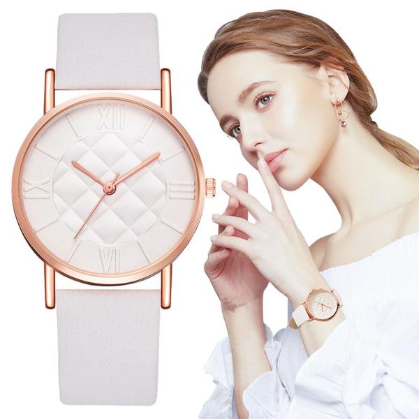 elegant women watch leather dress wristwatch fashion loyal creative lady quartz clock brand white bracelet casual simple design wristwatches, Slivery;brown
elegant women watch leather dress wristwatch fashion loyal creative lady quartz clock brand white bracelet casual simple design wristwatches, Slivery;brown