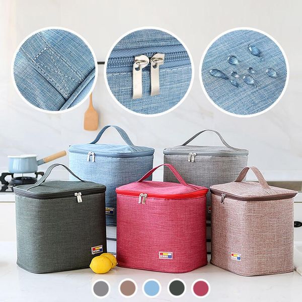 portable lunch bags large capacity box bag picnic thick insulation organizer loncheras para mujer dinnerware sets
portable lunch bags large capacity box bag picnic thick insulation organizer loncheras para mujer dinnerware sets