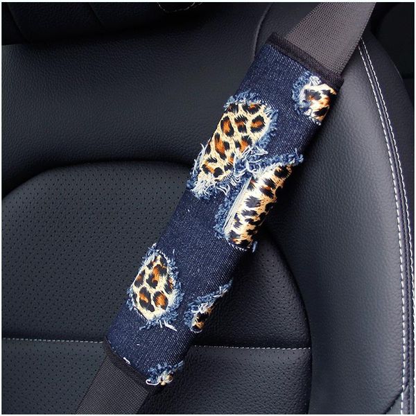 safety belts & accessories car seat belt cover leopard denim fashion cushion protector universal auto covers shoulder protection
safety belts & accessories car seat belt cover leopard denim fashion cushion protector universal auto covers shoulder protection