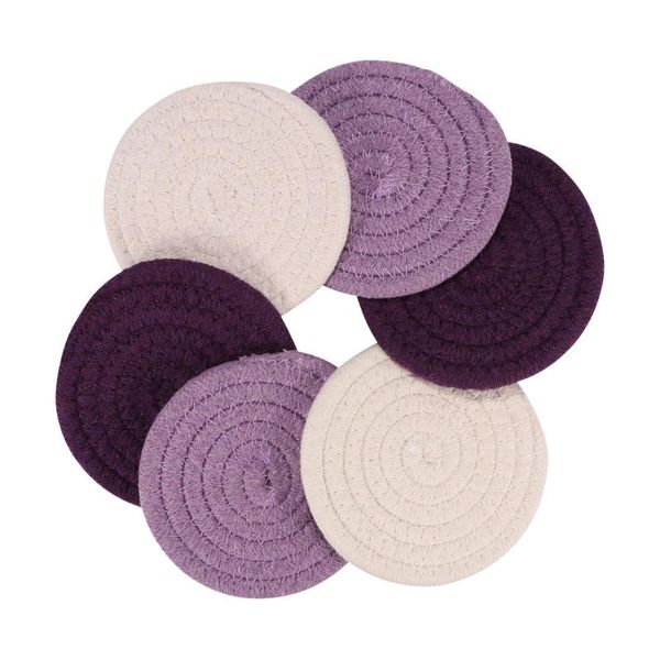 table cloth round cup mat handwoven macrame coasters cotton rope braided placemats pad decor heat resistant
table cloth round cup mat handwoven macrame coasters cotton rope braided placemats pad decor heat resistant
