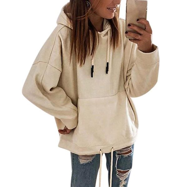 women's hoodies & sweatshirts fashion women sweatshirt hood pocket solid color long sleeve casual warm winter autumn loose y6, Black
women's hoodies & sweatshirts fashion women sweatshirt hood pocket solid color long sleeve casual warm winter autumn loose y6, Black