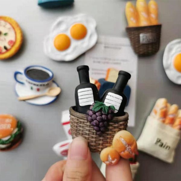fridge magnets food shaped refrigerator magnet cute 3d magnetic stickers resin funny bread milk fried egg pan home decoration
fridge magnets food shaped refrigerator magnet cute 3d magnetic stickers resin funny bread milk fried egg pan home decoration
