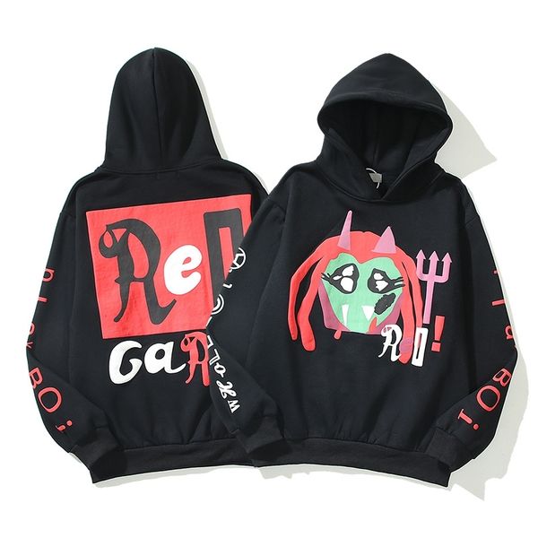 21ss hip hop kanye's bubble hair lettering print men's and women's same casual loose hoodie sweater fashion, Black
21ss hip hop kanye's bubble hair lettering print men's and women's same casual loose hoodie sweater fashion, Black