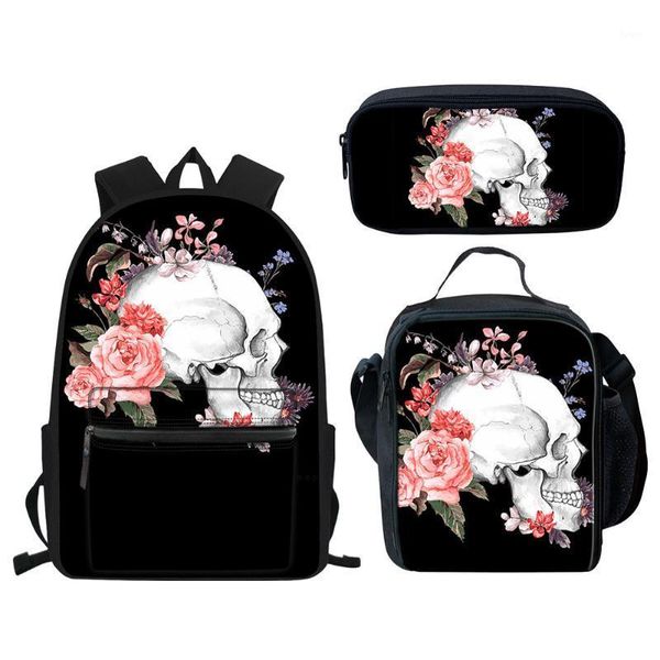 school bags art skull kids student shoulder girls 3pcs pattern orthopedic satchel backpack pencil book bag teenagers rucksack
school bags art skull kids student shoulder girls 3pcs pattern orthopedic satchel backpack pencil book bag teenagers rucksack