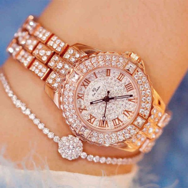 fashion women es luxury brand dress rhinestone shiny ladies watch stainless steel band wristwatch bracelet reloj, Slivery;brown
fashion women es luxury brand dress rhinestone shiny ladies watch stainless steel band wristwatch bracelet reloj, Slivery;brown