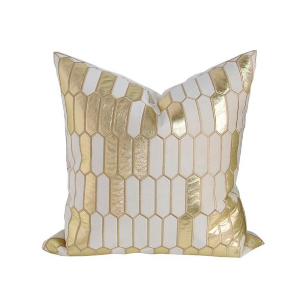 cushion/decorative pillow luxury gold geometric honeycomb embroidered cushion cover couch outdoor decorative case art home modern simple sof
cushion/decorative pillow luxury gold geometric honeycomb embroidered cushion cover couch outdoor decorative case art home modern simple sof