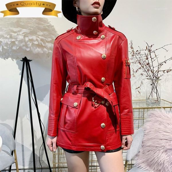 leather 2021 women's genuine jacket windbreaker 100% sheepskin coat motorcycle coats and jackets women real kj4109 & faux, Black
leather 2021 women's genuine jacket windbreaker 100% sheepskin coat motorcycle coats and jackets women real kj4109 & faux, Black