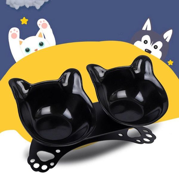 dog cat double bowls with raised stand pet water feeder 15° tilted platform non-slip drinking dispenser puppy kitten feedin & feeders
dog cat double bowls with raised stand pet water feeder 15° tilted platform non-slip drinking dispenser puppy kitten feedin & feeders
