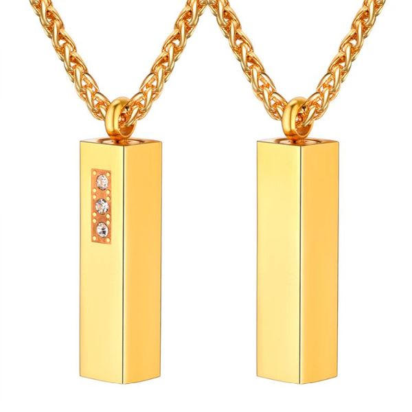 pendant necklaces kpop retangle shape necklace perfume bottle stainless steel jewelry cubic zirconia charm for men women gp185, Silver
pendant necklaces kpop retangle shape necklace perfume bottle stainless steel jewelry cubic zirconia charm for men women gp185, Silver