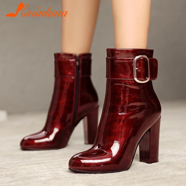 boots arrival big size 43 women shoes thick heels office ladies solid buckle straps ankle autumn short plush zip, Black
boots arrival big size 43 women shoes thick heels office ladies solid buckle straps ankle autumn short plush zip, Black