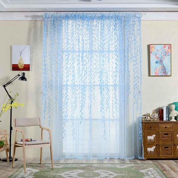 curtain & drapes pastoral style willow tulle curtains for living room polyester children's bedroom printed window
curtain & drapes pastoral style willow tulle curtains for living room polyester children's bedroom printed window