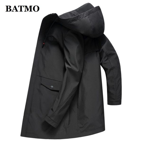 men's jackets batmo 2021 brand spring summer casual outwear men hooded jacket mens and coats black windbreaker overcoat 9503, Black;brown
men's jackets batmo 2021 brand spring summer casual outwear men hooded jacket mens and coats black windbreaker overcoat 9503, Black;brown