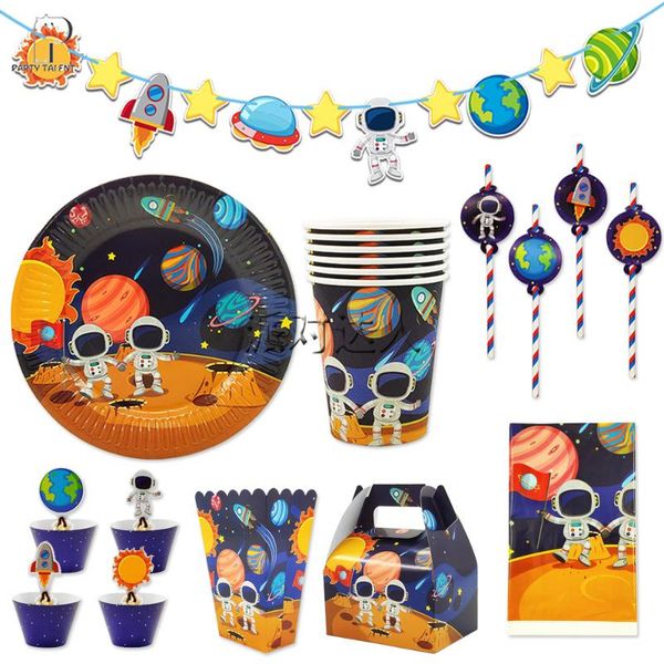 disposable dinnerware astronaut solar space theme birthday party supplies tablecloth tableware deco candy cake box balloon
disposable dinnerware astronaut solar space theme birthday party supplies tablecloth tableware deco candy cake box balloon