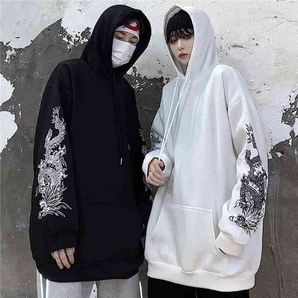 chinese style dragon print hoodie women punk sweatshirt long sleeve oversized streetwear casual paired clothes kpop fernan, Black
chinese style dragon print hoodie women punk sweatshirt long sleeve oversized streetwear casual paired clothes kpop fernan, Black