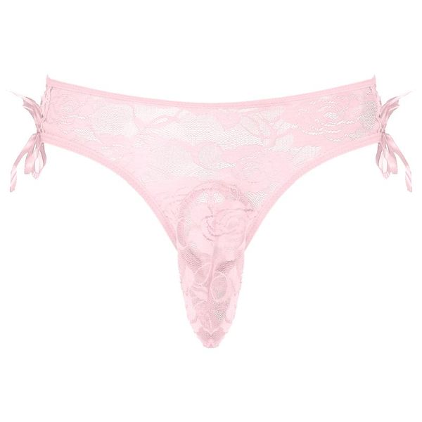 one-piece suits mens lingerie sissy underwear bowknot decor elastic waistband bulge pouch underpants see-through lace low waist briefs panti
one-piece suits mens lingerie sissy underwear bowknot decor elastic waistband bulge pouch underpants see-through lace low waist briefs panti
