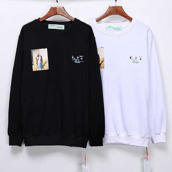 fashion sweater mens and womens pullover fall winter t-shirt oil painting arrow sweatshirt men and women loose casual zy, Black
fashion sweater mens and womens pullover fall winter t-shirt oil painting arrow sweatshirt men and women loose casual zy, Black