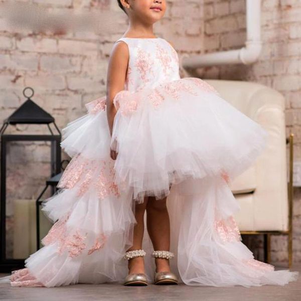 girl's dresses custom made pearl pink tulle tiers high low birthday dress year gown wedding bridal flower girl with train, Red;yellow
girl's dresses custom made pearl pink tulle tiers high low birthday dress year gown wedding bridal flower girl with train, Red;yellow