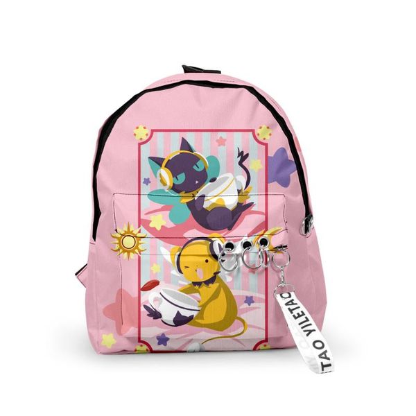 backpack cardcaptor sakura 3d printing fashion men women oxford hanging buckle style girls child school bag travel
backpack cardcaptor sakura 3d printing fashion men women oxford hanging buckle style girls child school bag travel
