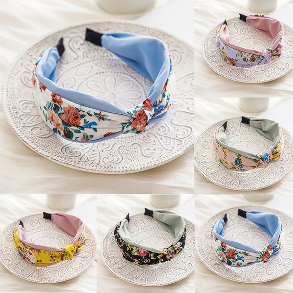 elastic flower print headbands double layers floral wide headband middle cross knotted head hoop sweet girls hair accessories, Silver
elastic flower print headbands double layers floral wide headband middle cross knotted head hoop sweet girls hair accessories, Silver