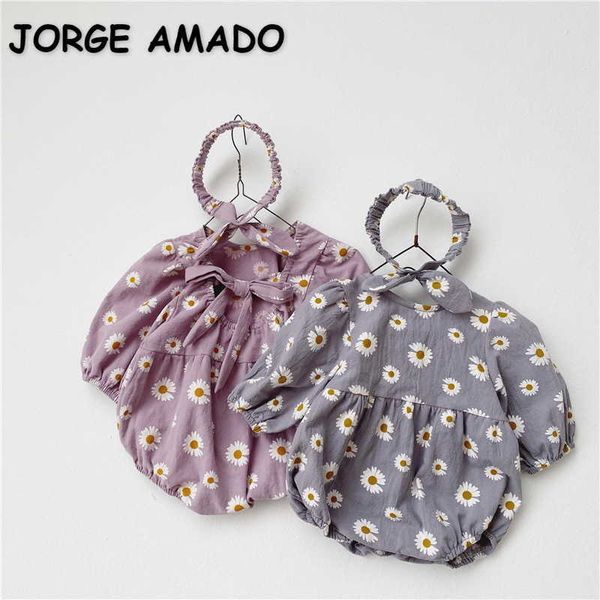 summer baby girl bodysuits cotton daisy flowers short sleeves cute jumpsuit with headwear infant suit e3922 210610, Blue
summer baby girl bodysuits cotton daisy flowers short sleeves cute jumpsuit with headwear infant suit e3922 210610, Blue