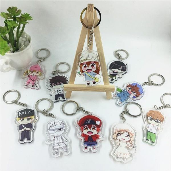 keychains cells at work keychain man anime key chain women pendant ring platelet jewelry cute holder fashion zinc alloy breloczek, Silver
keychains cells at work keychain man anime key chain women pendant ring platelet jewelry cute holder fashion zinc alloy breloczek, Silver