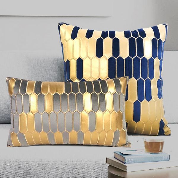 pillow case modern hexagon luxury gold edge leather velvet sofa living room bedside decorating pillowcase cushion
pillow case modern hexagon luxury gold edge leather velvet sofa living room bedside decorating pillowcase cushion
