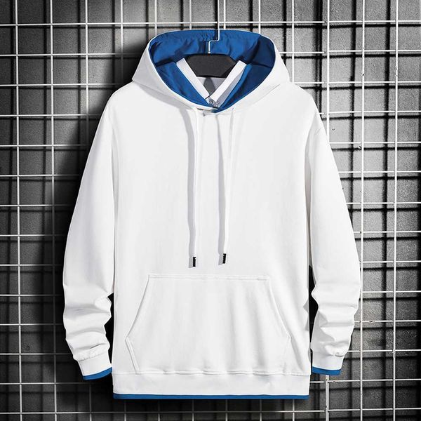 white hoodies men casual solid color hoodies autumn long sleeve hooded sweatshirt streetwear men fashion clothing trends 2021 q0831, Black
white hoodies men casual solid color hoodies autumn long sleeve hooded sweatshirt streetwear men fashion clothing trends 2021 q0831, Black