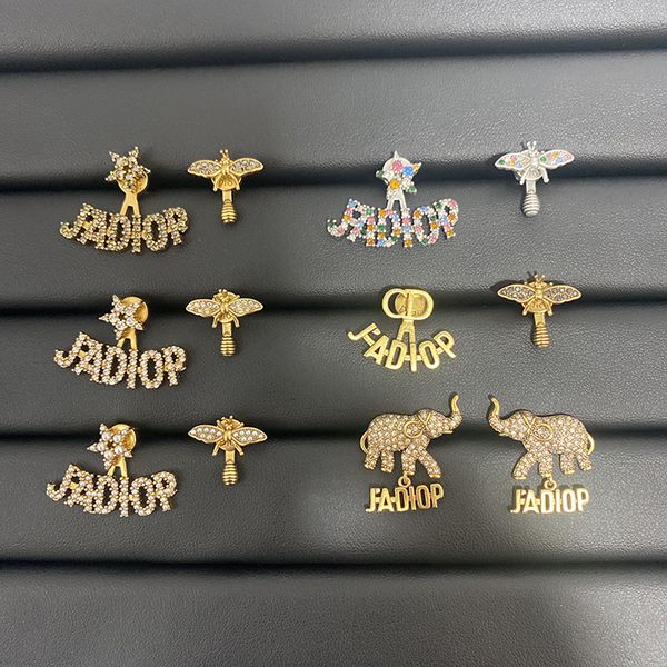 70% off outlet online family women's asymmetric golden bee letter elephant exquisite earrings
70% off outlet online family women's asymmetric golden bee letter elephant exquisite earrings