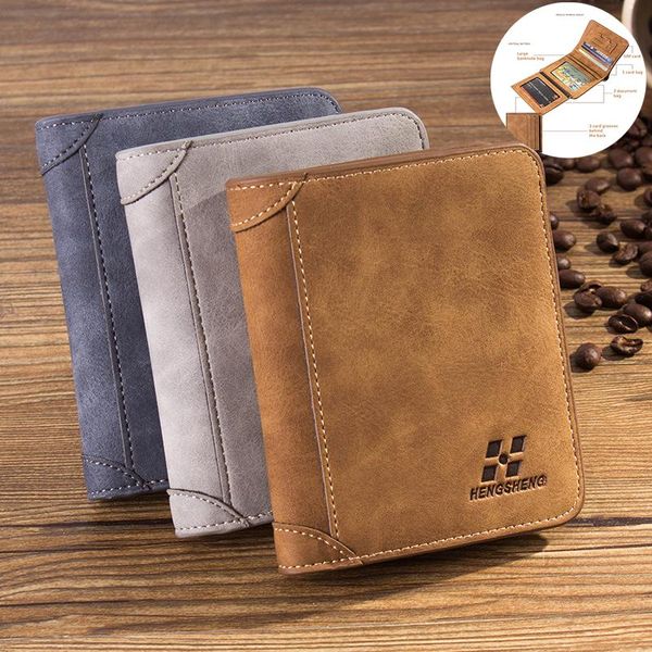 men wallet leather id holder clutch coin purse frosted short wallets 2021 pocket, Red;black
men wallet leather id holder clutch coin purse frosted short wallets 2021 pocket, Red;black