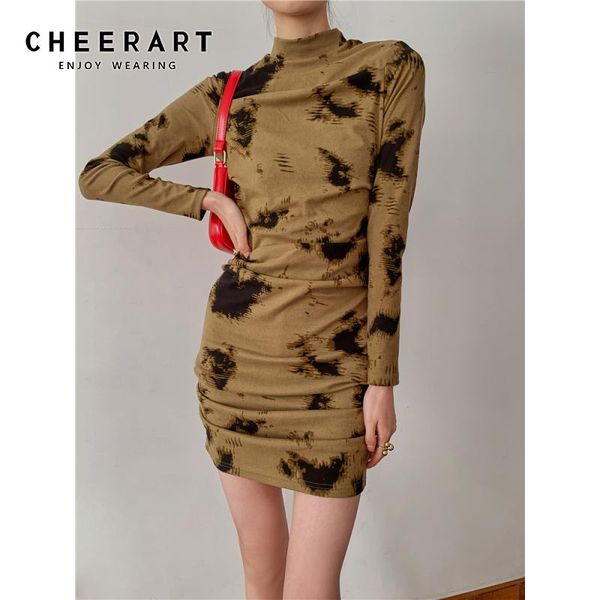 winter turtleneck splash-ink wrap ruched dress women long sleeve bodycon tunic ladies mini fashion designer casual dresses, Black;gray
winter turtleneck splash-ink wrap ruched dress women long sleeve bodycon tunic ladies mini fashion designer casual dresses, Black;gray