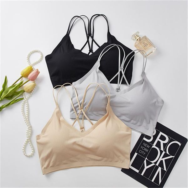 bras gobetter ice silk for women breathable sports bralette female seamless wire underwear girls brassiere, Red;black
bras gobetter ice silk for women breathable sports bralette female seamless wire underwear girls brassiere, Red;black