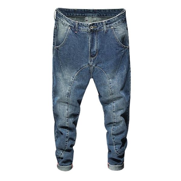 men's jeans harem pants men wide leg male loose fit fashion pockets desinger tapered trousers casual guinness large jean,232, Blue
men's jeans harem pants men wide leg male loose fit fashion pockets desinger tapered trousers casual guinness large jean,232, Blue